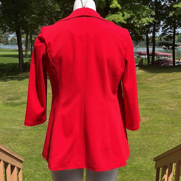 Calvin Klein draped ruffled blazer SP - Picture 5 of 9